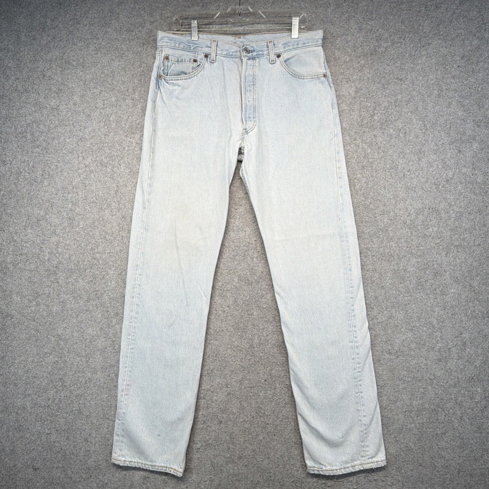 Vintage Levis 501 Made In USA Jeans Men's 36x36 (Fits 33x34) Denim 1996